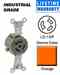 Leviton 4710-IG Locking Single IG Receptacle Turkiye