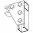 Cooper B-line B142SS4 Cooper B-Line  Four Hole Corner Gusset Plate Turkiye