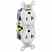 Leviton CR20-W 20A Duplex Receptacle Turkiye