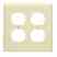 Leviton 80716-ORG Duplex Wallplate Turkiye
