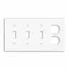 Leviton P38-W Comb Wallplate Turkiye