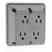 Leviton 1254-GY 4 In 1 Recept Turkiye