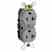 Leviton CR020-GY 20 Amp Duplex Receptacle Turkiye
