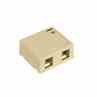 Leviton 41089-2IP QuickPort Surface Mount Housing Turkiye