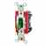 Leviton 1222-PLG Double Turkiye