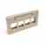 Leviton 49910-SI4 Plate Mod Furn +id 4prt Turkiye