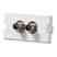 Leviton 41291-2TW Adpt 1dplx St Phos Wh Turkiye