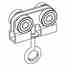 Cooper B-line B478HZN Cooper B-Line  Trolley Assembly Turkiye