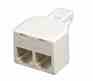 Leviton 832C0247W Duplex Plug Adapter Turkiye