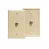 Leviton C5256-I Ivory 75 Ohm Wallplate Turkiye