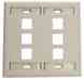 Leviton 42080-6WP Wallplate 2 Turkiye