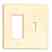 Leviton PJ126-I Combo Wallplate Turkiye