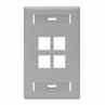 Leviton 42080-4GS Wallplate 4 Turkiye