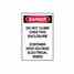 Brady 43364 Electrical Hazard Sign Turkiye