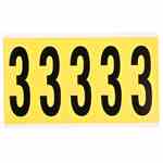Brady 3460-3 34 Series Number & Letter Card Turkiye