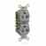 Leviton BR20-GY 20A Duplex Receptacle Turkiye