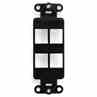 Leviton 41644-E Black  4 Turkiye