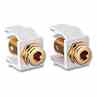 Leviton 40837-I Adpt Banana Jk Pair Iv Turkiye