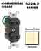 Leviton 5224-2A 15 Amp Duplex Combination Switch Turkiye