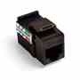 Leviton 5G108-RB5 Brown Category 5e Snap in Connector Turkiye