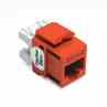 Leviton 5G110-RO5 Orange Category 5e+ Snap in Connector Turkiye