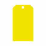 Brady 65373 Blank Accident Prevention Tag Yel Turkiye