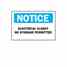 Brady 84938 Electrical Hazard Sign Turkiye