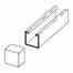 Cooper B-line B822W Cooper B-Line  Channel Safety End Cap Turkiye