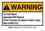 Brady EL-1 Arc Flash Hazard Label Turkiye