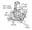 Cooper B-line B280HDG Cooper B-Line  Post Base Turkiye