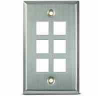 Leviton 43080-1S6 Wallplate 6 Turkiye