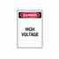 Brady 84878 Electrical Hazard Sign Turkiye