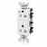 Leviton 16362-PLW Indplt Lt Rec Turkiye