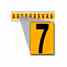 Brady 6560-7 Outdoor Numbers & Letters Turkiye