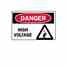 Brady 60580 Danger High Voltage B302 10x14 Turkiye
