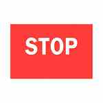 Brady 70536 Traffic Sign: Industrial Turkiye