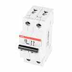 Abb S202-B50 ABB  Mcb 2p B 50a 480y/277 Supp Turkiye