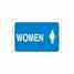 Brady 47677 B555 Safety Signs 7x10 Wht/blu Turkiye