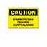 Brady 22585 Eye Protection Sign Turkiye