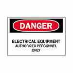 Brady 22094 Electrical Hazard Sign Turkiye