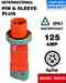 Leviton 5125P-6W Intl 125a Pn&sl Plug Turkiye