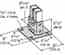 Cooper B-line B281SQHDG Cooper B-Line  Strut Post Base Turkiye