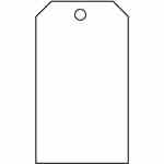 Brady 65372 Blank Accident Prevention Tag Turkiye