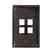 Leviton 41091-4BN W/plt 4 Turkiye