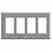 Leviton PJ264-GY Decora/GFCI Wallplate Turkiye