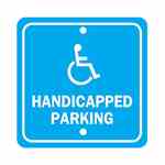 Brady 91358 Handicapped Sign Turkiye