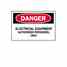 Brady 71543 Electrical Hazard Sign Turkiye
