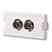 Leviton 41291-PFW Adpt 1dplx Fc Phos Wh Turkiye