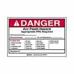 Brady 99461 B933 4x6 Blk/red/wht 5/pk Arc Flash Lbl Turkiye