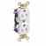 Leviton M5262-W Lev Lok 15a Industrial Turkiye